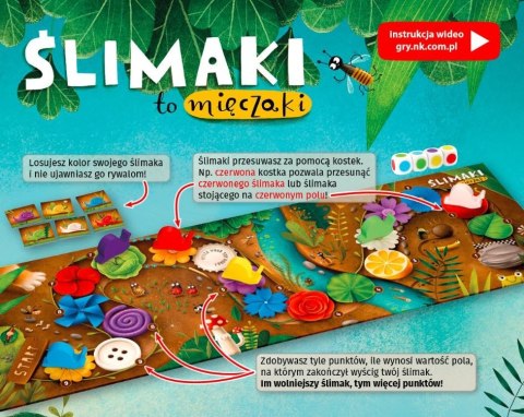 Gra Ślimaki to mięczaki! Gra Ślimaki to mięczaki!