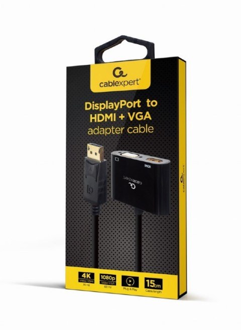 Adapter DisplayPort do HDMI + VGA Adapter DisplayPort do HDMI + VGA