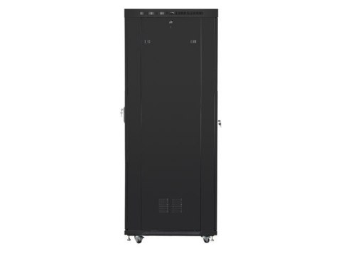 Szafa rack stojąca 19 cali 42U 800x1200 czarna Szafa rack stojąca 19 cali 42U 800x1200 czarna