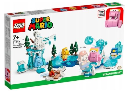 Klocki Super Mario 71417 Śniegowa przygoda Fliprusa - zestaw rozszerzający Klocki Super Mario 71417 Śniegowa przygoda Fliprusa - zestaw rozszerzający