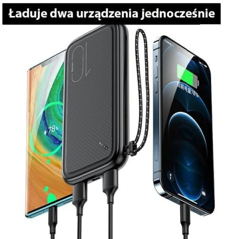 Powerbank PB56 10000mAh 2xUSB Zielony Powerbank PB56 10000mAh 2xUSB Zielony