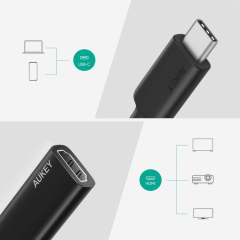 CB-A29 Aluminiowy adapter USB-C do HDMI | 4k@30Hz CB-A29 Aluminiowy adapter USB-C do HDMI | 4k@30Hz