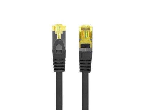 Patchcord kat.6a S/FTP LSZH CU 1m fluke passed czarny Patchcord kat.6a S/FTP LSZH CU 1m fluke passed czarny