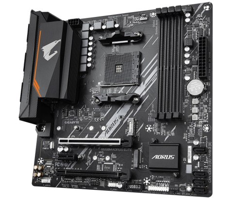 Płyta główna B550M AORUS ELITE AM4 4DDR4 2HDMI/DVI-D mATX Płyta główna B550M AORUS ELITE AM4 4DDR4 2HDMI/DVI-D mATX