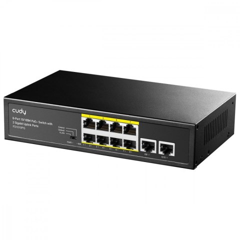 Przełącznik FS1010PG 8xFE PoE+ 120W 2xGigabit Uplink Przełącznik FS1010PG 8xFE PoE+ 120W 2xGigabit Uplink