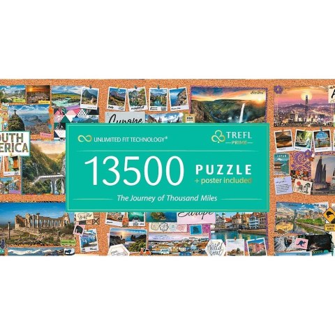 Puzzle 13500 elementów UFT Podróż tysiąca mil Puzzle 13500 elementów UFT Podróż tysiąca mil