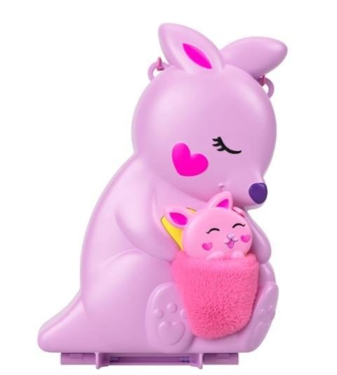 Zestaw torebka z figurkami Polly Pocket Kangurki Zestaw torebka z figurkami Polly Pocket Kangurki