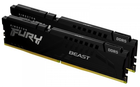 Pamięć DDR5 Fury Beast Black 16GB(2* 8GB)/5200 CL36 EXPO Pamięć DDR5 Fury Beast Black 16GB(2* 8GB)/5200 CL36 EXPO