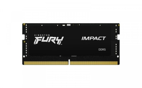 Pamięć DDR5 SODIMM Fury Impact 16GB(1*16GB)/6400 CL38 Pamięć DDR5 SODIMM Fury Impact 16GB(1*16GB)/6400 CL38