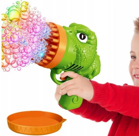 Pistolet na bańki mydlane Dino Pistolet na bańki mydlane Dino