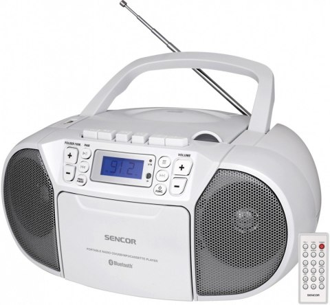Radiomagnetofon z CD SPT 3907W MP3, USB, Bluetooth Radiomagnetofon z CD SPT 3907W MP3, USB, Bluetooth
