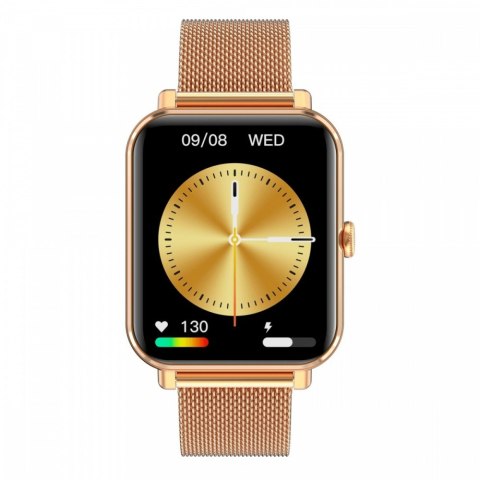 Smartwatch GRC CLASSIC Złoty stalowy Smartwatch GRC CLASSIC Złoty stalowy