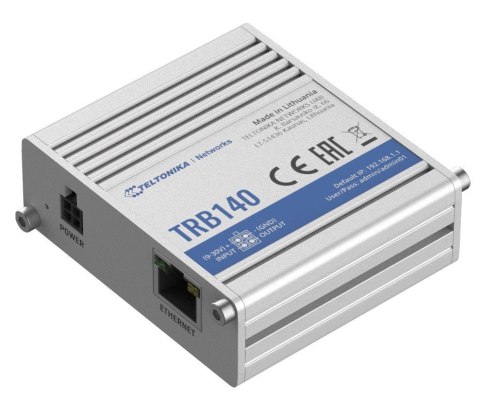 Bramka LTE TRB140 (Cat 4), 3G, 2G, PoE, USB Bramka LTE TRB140 (Cat 4), 3G, 2G, PoE, USB