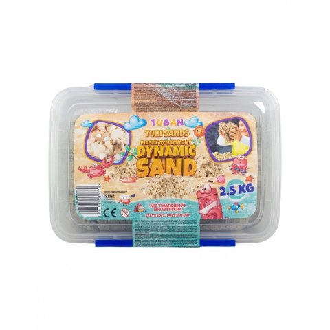 Piasek dynamiczny 2,5kg w pudełku, naturalny Piasek dynamiczny 2,5kg w pudełku, naturalny