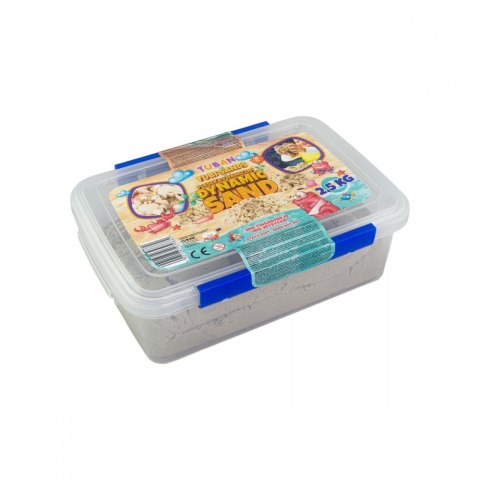 Piasek dynamiczny 2,5kg w pudełku, naturalny Piasek dynamiczny 2,5kg w pudełku, naturalny