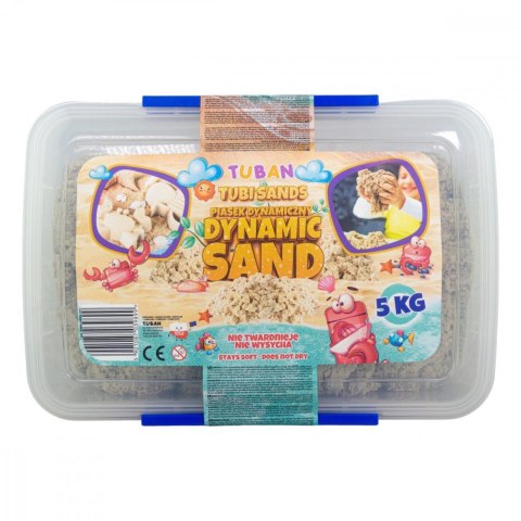 Piasek dynamiczny 5kg w pudełku, naturalny Piasek dynamiczny 5kg w pudełku, naturalny