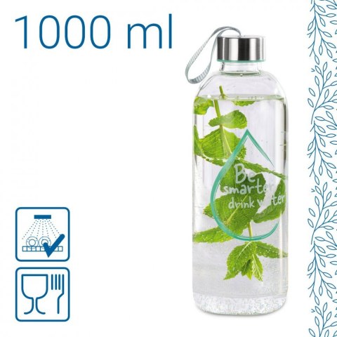 Szklana butelka Hama 1000 ml TO GO Szklana butelka Hama 1000 ml TO GO