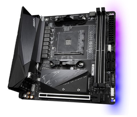 Płyta główna B550I AORUS PRO AX AM4 2DDR4 HDMI/DP mITX Płyta główna B550I AORUS PRO AX AM4 2DDR4 HDMI/DP mITX