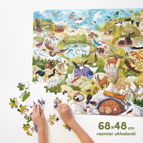 Puzzle Dzikie puzzle - Parki Narodowe 200 elementów Puzzle Dzikie puzzle - Parki Narodowe 200 elementów