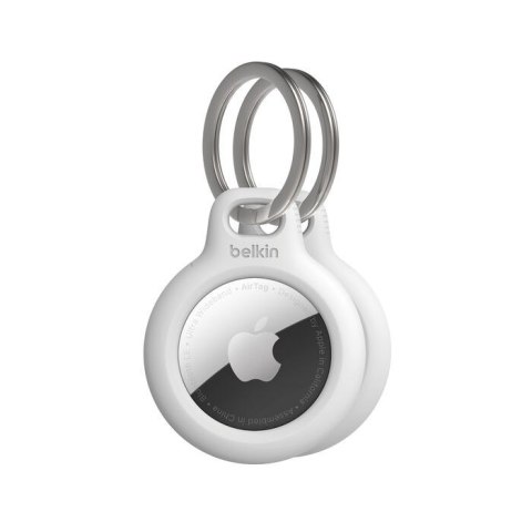 Uchwyt breloczek do kluczy Secure Holder do AirTag - 2 pak, biały Uchwyt breloczek do kluczy Secure Holder do AirTag - 2 pak, biały