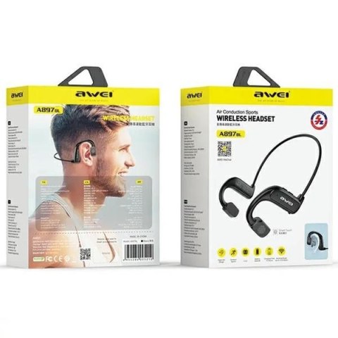 Słuchawki Bluetooth A897BL przewodnictwo powietrzne Słuchawki Bluetooth A897BL przewodnictwo powietrzne