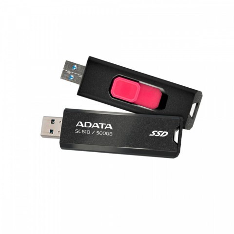 Dysk SSD zewnętrzny SC610 500GB USB3.2A Gen2 czarny Dysk SSD zewnętrzny SC610 500GB USB3.2A Gen2 czarny