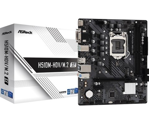 Płyta główna H510M-HDV/M.2 SE s1200 2DDR4 HDMI/DVI mATX Płyta główna H510M-HDV/M.2 SE s1200 2DDR4 HDMI/DVI mATX