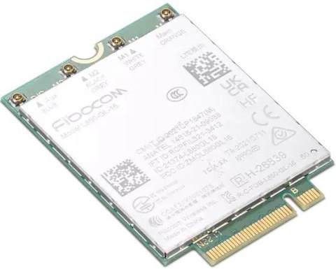Moduł WWAN Fibocom L860-GL-16 CAT16 4G LTE M.2 dla ThinkPad Moduł WWAN Fibocom L860-GL-16 CAT16 4G LTE M.2 dla ThinkPad