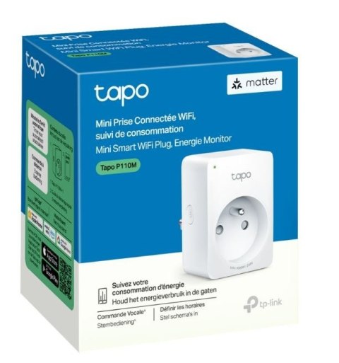 Kontroler Tapo P110M Smart Plug z monitorowaniem zużycia energii Kontroler Tapo P110M Smart Plug z monitorowaniem zużycia energii