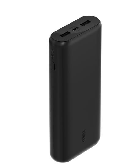 Powerbank BoostCharge 20k mAh 20w Compact 3 port czarny Powerbank BoostCharge 20k mAh 20w Compact 3 port czarny