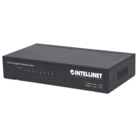 Przełącznik Gigabit 8x 10/100/1000 Mbps RJ45 Desktop Metalowy Przełącznik Gigabit 8x 10/100/1000 Mbps RJ45 Desktop Metalowy