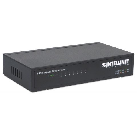 Przełącznik Gigabit 8x 10/100/1000 Mbps RJ45 Desktop Metalowy Przełącznik Gigabit 8x 10/100/1000 Mbps RJ45 Desktop Metalowy
