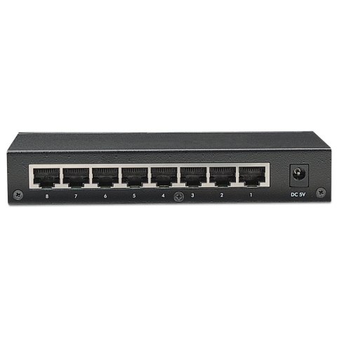 Przełącznik Gigabit 8x 10/100/1000 Mbps RJ45 Desktop Metalowy Przełącznik Gigabit 8x 10/100/1000 Mbps RJ45 Desktop Metalowy