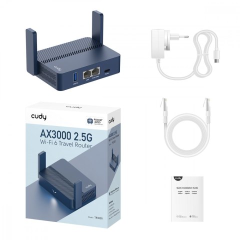 Router TR3000 VPN Travel AX3000 Router TR3000 VPN Travel AX3000