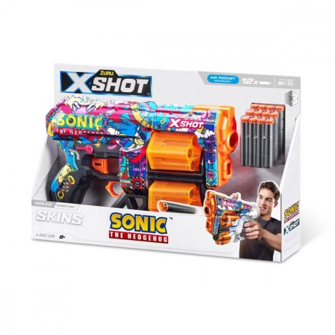 Wyrzutnia Skins Dread Sonic 12 strzałek Robotnik Wyrzutnia Skins Dread Sonic 12 strzałek Robotnik