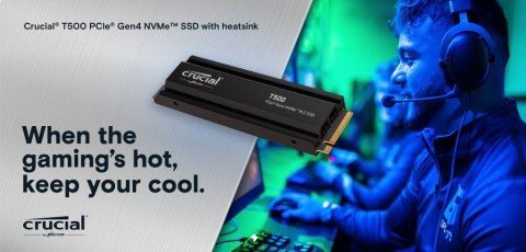 Dysk T500 500GB M.2 NVMe2280 PCIe 4.0 7200/5700 Dysk T500 500GB M.2 NVMe2280 PCIe 4.0 7200/5700