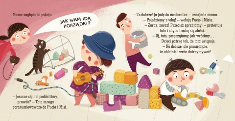 Książeczka Pucio robi porządek Książeczka Pucio robi porządek