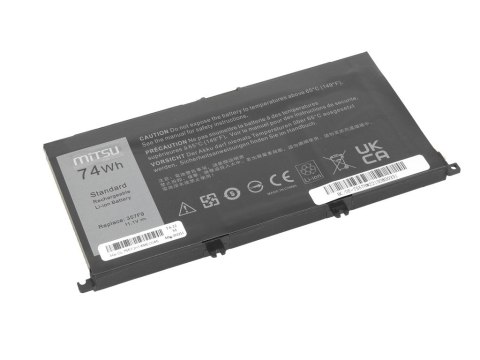 Bateria Dell Inspiron 357F9 5577 7557 6600mAh Bateria Dell Inspiron 357F9 5577 7557 6600mAh