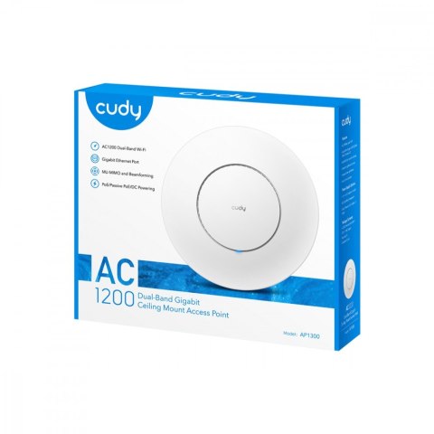 Punkt dostępowy AP1300_P Gigabit AC1200 + adapter Passive PoE 48V Punkt dostępowy AP1300_P Gigabit AC1200 + adapter Passive PoE 48V