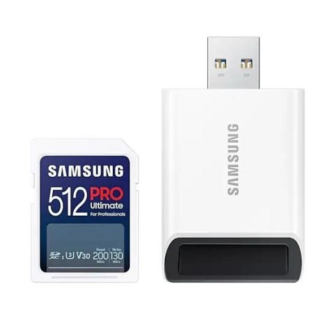Karta pamięci SD MB-SY512SB/WW 512GB Pro Ultimate + czytnik Karta pamięci SD MB-SY512SB/WW 512GB Pro Ultimate + czytnik