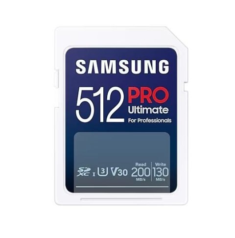 Karta pamięci SD MB-SY512SB/WW 512GB Pro Ultimate + czytnik Karta pamięci SD MB-SY512SB/WW 512GB Pro Ultimate + czytnik