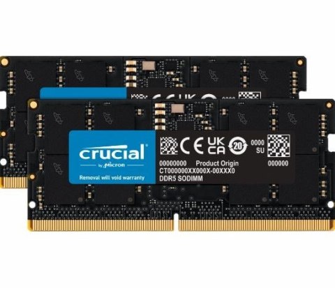 Pamięć do notebooka DDR5 SODIMM 96GB(2*48) /5600 CL46 (16Gbit) Pamięć do notebooka DDR5 SODIMM 96GB(2*48) /5600 CL46 (16Gbit)