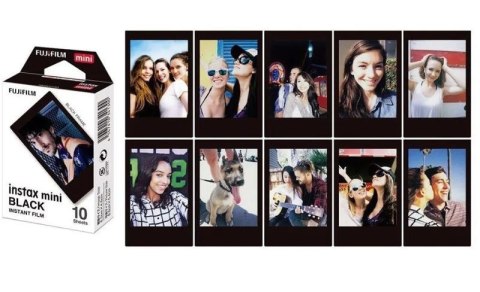 Wkład Instax Mini Black 10 zdjęć Wkład Instax Mini Black 10 zdjęć