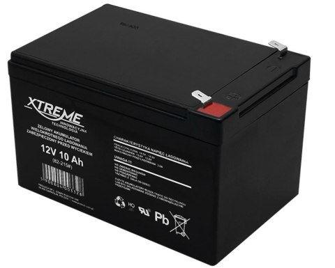 Akumulator żelowy 12V 10Ah XTREME Akumulator żelowy 12V 10Ah XTREME