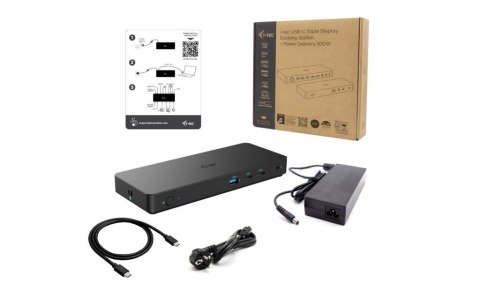 Stacja dokująca USB-C Triple Display Docking Station Gen 2 Pro + Power Delivery 100W Stacja dokująca USB-C Triple Display Docking Station Gen 2 Pro + Power Delivery 100W