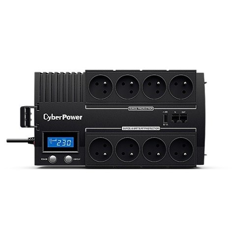 Zasilacz awaryjny UPS BR700ELCD-FR 700VA/420W AVR/LCD/8xFR/1xUSB/RJ11/RJ45 Zasilacz awaryjny UPS BR700ELCD-FR 700VA/420W AVR/LCD/8xFR/1xUSB/RJ11/RJ45