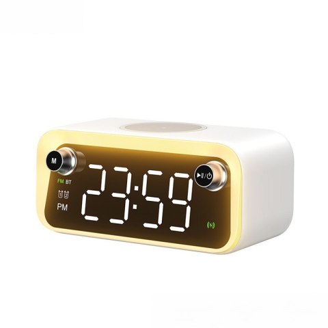 Wielofunkcyjny bezprzewodowy głośnik / Radio FM z funkcją ładowania indukcyjnego 15W MagSafe Wielofunkcyjny bezprzewodowy głośnik / Radio FM z funkcją ładowania indukcyjnego 15W MagSafe