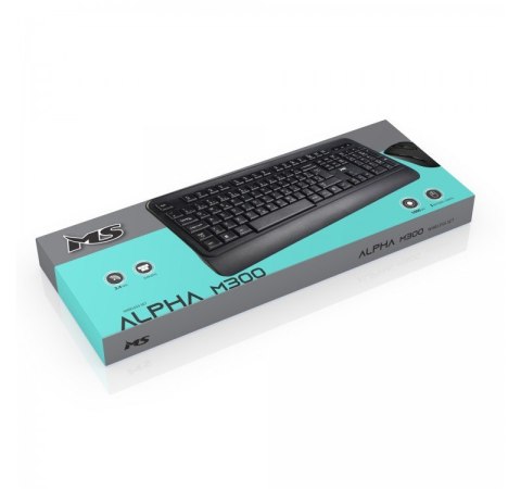 Zestaw bezprzewodowy klawiatura + mysz Alpha M300 Zestaw bezprzewodowy klawiatura + mysz Alpha M300