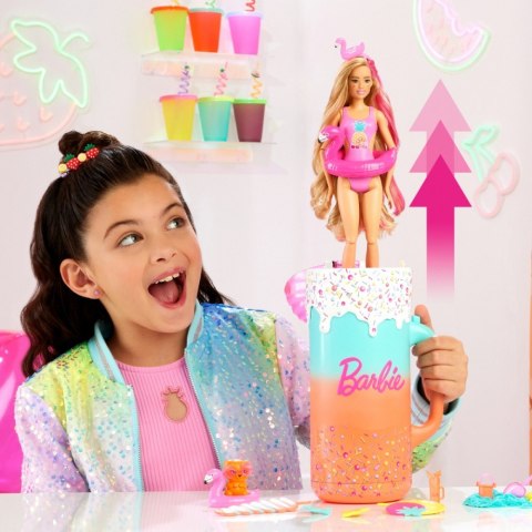 Lalka Barbie Pop Reveal Zestaw prezentowy Tropikalne smoothie Lalka Barbie Pop Reveal Zestaw prezentowy Tropikalne smoothie