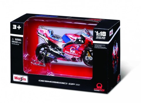 Model metalowy Ducati Pramac racing 1/18 Model metalowy Ducati Pramac racing 1/18